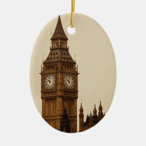 big ben double sided oval ceramic christmas ornament zazzle big ben double sided oval ceramic christmas ornament zazzle