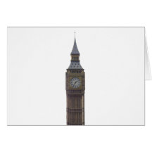 Big Ben Clock Tower: Cards