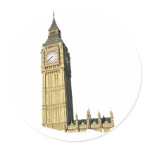 Big Ben (Clock Tower), London Stickers