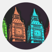 Big Ben Collage Sticker