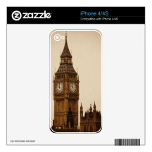 Big Ben Decal For The iPhone 4S