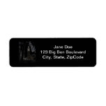 Big Ben Glows Return Address Label