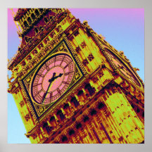 Big Ben in Colour Posters