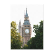 Big Ben London England Gallery Wrap Canvas