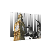 Big Ben-London-England Stretched Canvas Print