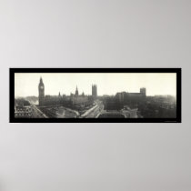 Big Ben London Photo 1919 Posters