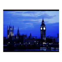 Big Ben London Skyline postcards