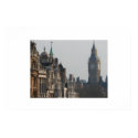 Big Ben peeks over the skyline posters