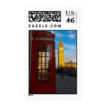 Big Ben & Phone Box Postage Stamp