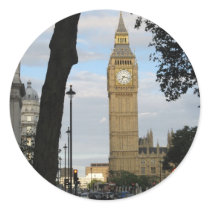 Big Ben Through the Trees Sticker