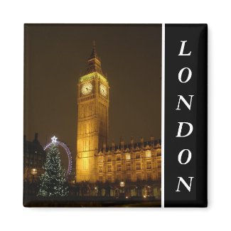 Big Ben ticks Goodnight magnet