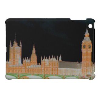 Big Ben Westminster Abbey London iPad mini case