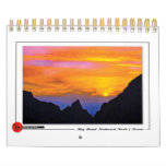 Big Bend National Park Calendar
