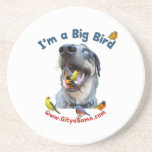 Big Bird Dog Drink Coaster