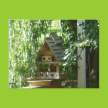 Big Birdhouse postcard postcards