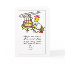 Big Birthday Cake - Card