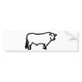 big black angus bumper stickers