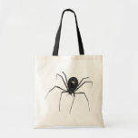 Big Black Creepy 3D Spider Canvas Bags