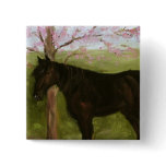 Big Black Horse and A Cherry Tree Pin