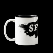 Big, Black SPCTR mug mugs