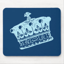 Big Blue Crown or Coronet Products mousepads