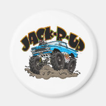 Big_Blue_El_Camino.png Fridge Magnet