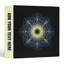 Big Blue Flower binders