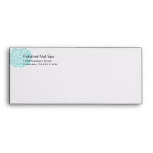 Big Blue Flower Customizable Envelopes