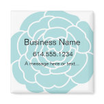 Big Blue Flower Customizable Magnet magnets