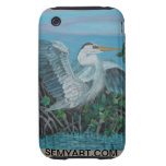 Big Blue Heron Tough Iphone 3 Case