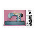Big Blue Vintage Sewing Machine postage
