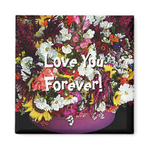 Big Bold Beautiful Square Magnet