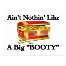Big "BOOTY" Post Cards