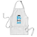 Big boss man nice Bossy design with a bow tie Aprons