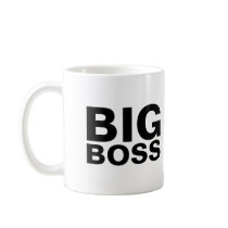 BIG, BOSS COFFEE MUG