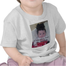 big bow baby t-shirts