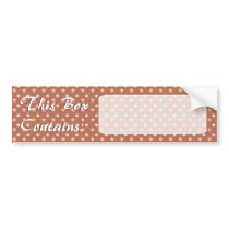 Big Box Label bumper stickers by Customizables Big Box Label bumper stickers