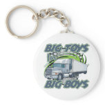 Big Boys Trucking Keychains