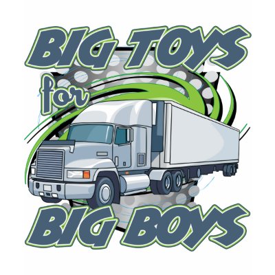 Big Boys Trucking Tee Shirt by truckershirts