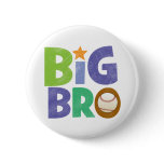 Big Bro Baseball buttons