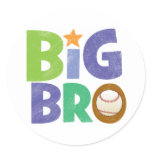 Big Bro Baseball stickers