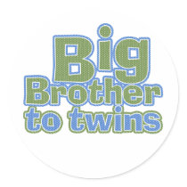 Big Bro - Twins Sticker