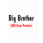 Big Brother (AKA Sister Protector) Postcard