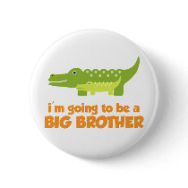 Big Brother Alligator T-shirt Pin