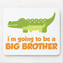 Big Brother Alligator T-shirt Mousepad