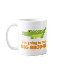 Big Brother Alligator T-shirt Coffee Mugs