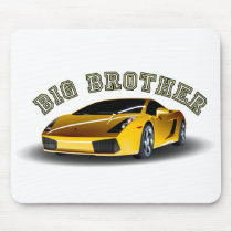 Big Brother Car Mouse Pads