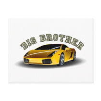 Big Brother Car Postcard