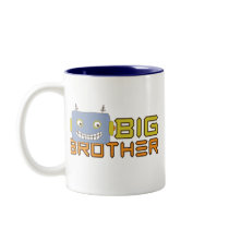 Big Brother Cool Robot mugs