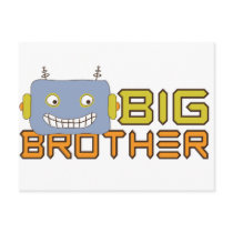 Big Brother Cool Robot postcards